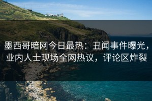 墨西哥暗网今日最热：丑闻事件曝光，业内人士现场全网热议，评论区炸裂